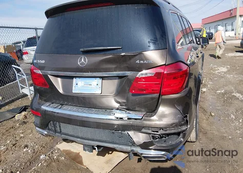 2015 Mercedes-Benz Gl 550 4Matic из США, поврежденный, VIN 4JGDF7DE3FA498532